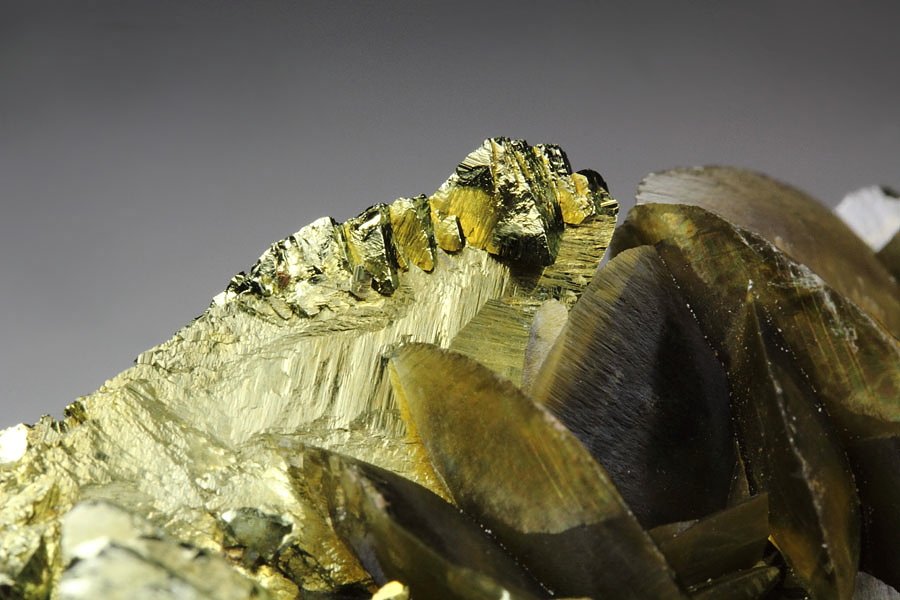 CHALCOPYRITE, SIDERITE