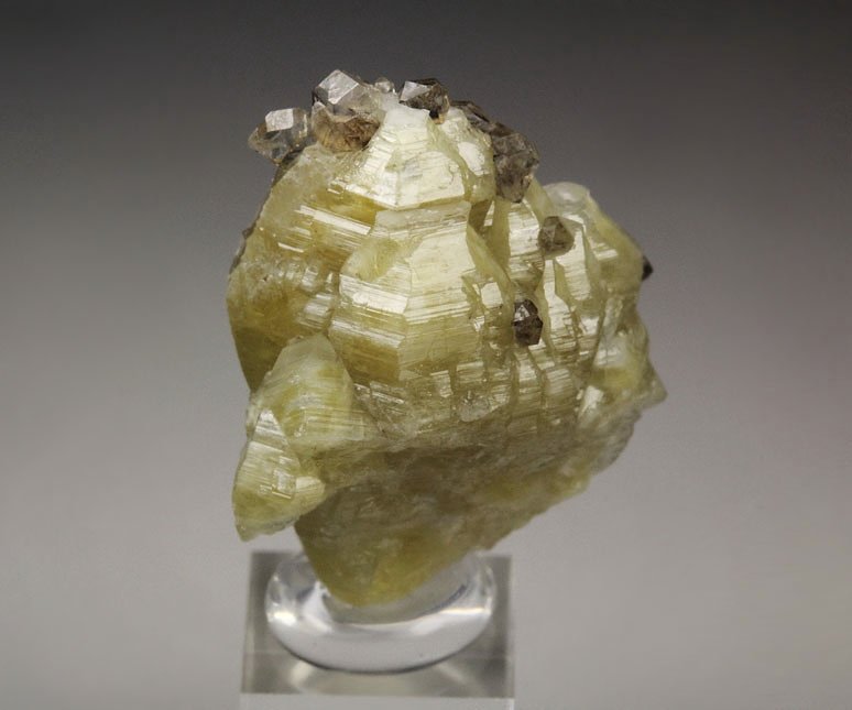 WELOGANITE, QUARTZ var. SMOKY