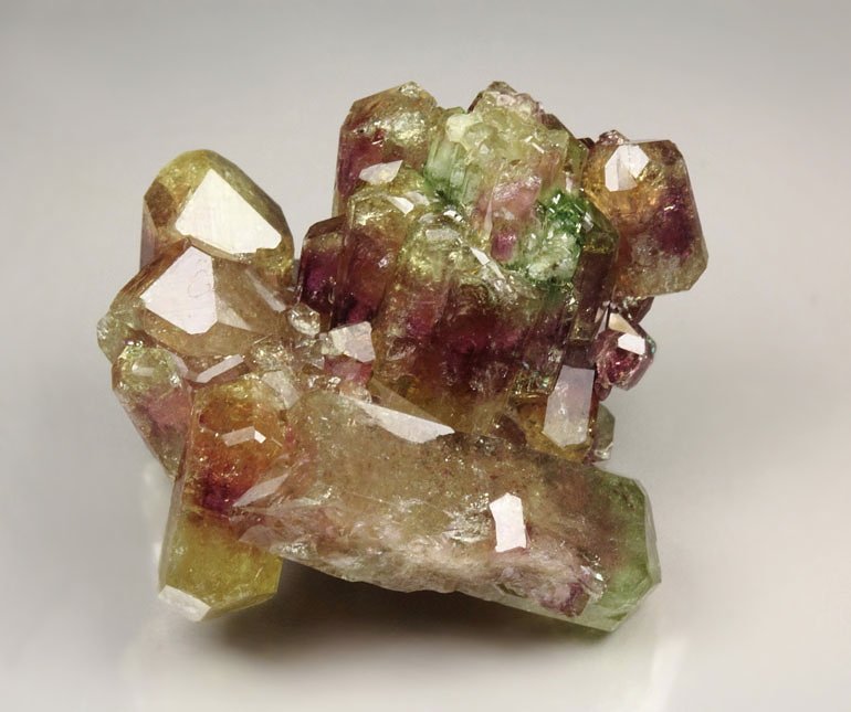 gemmy bi-terminated VESUVIANITE multicolor