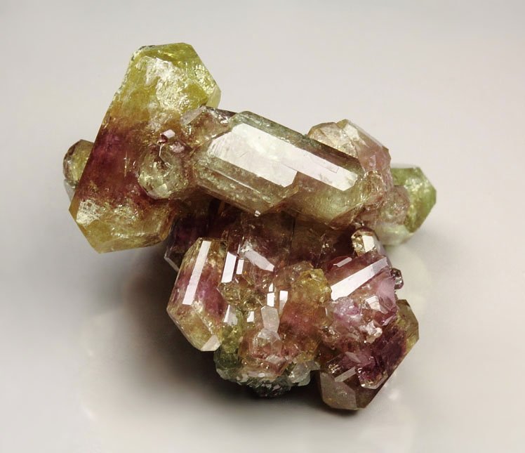 gemmy bi-terminated VESUVIANITE multicolor