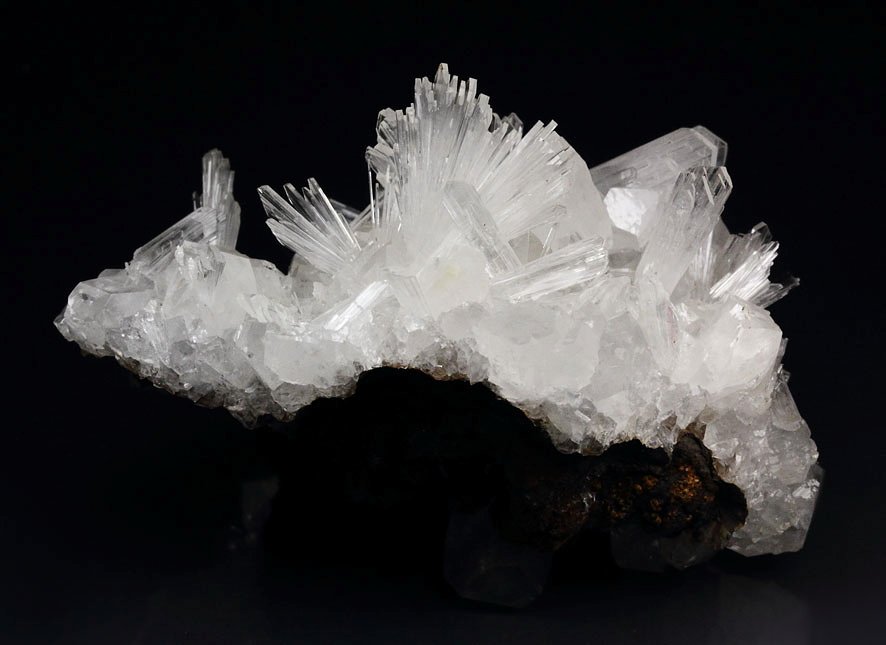 HEMIMORPHITE, CALCITE