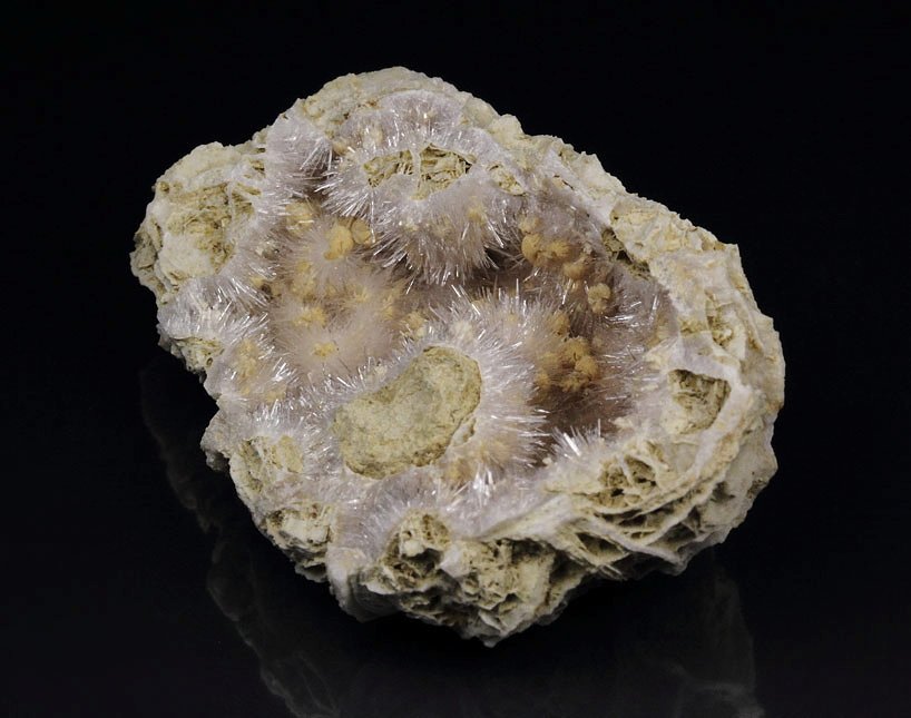 KUTNOHORITE, ARAGONITE