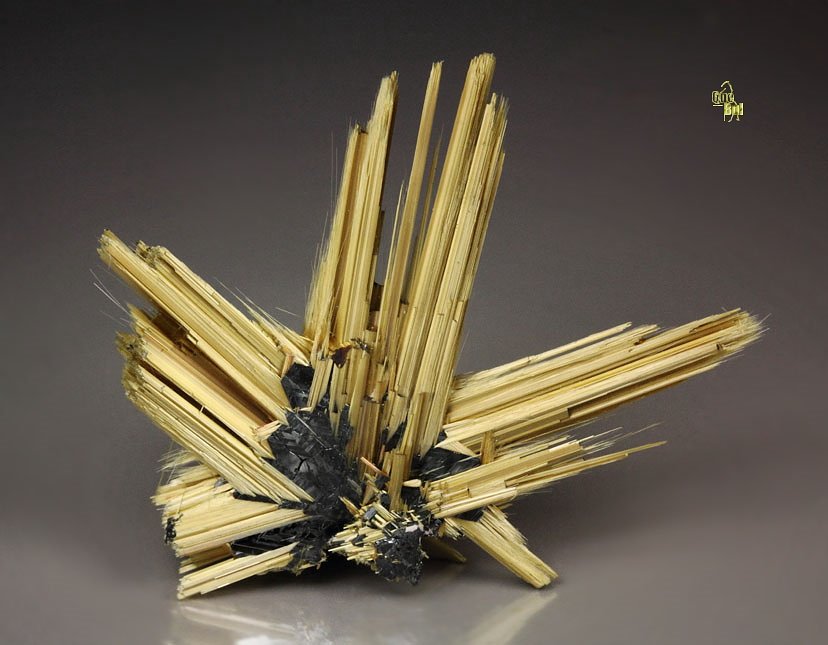 RUTILE, HEMATITE