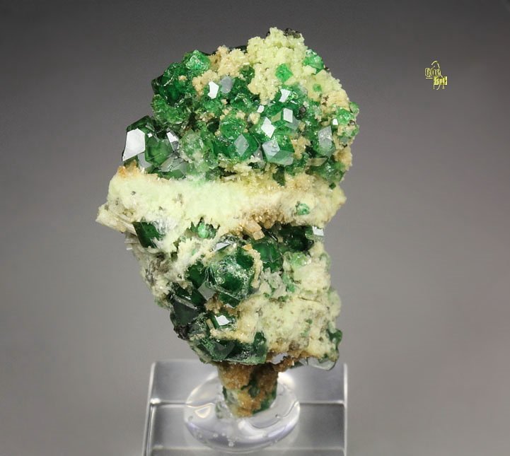 gem GARNET var. GROSSULAR var. CHROMIAN, DIOPSIDE, CLINOCHLORE