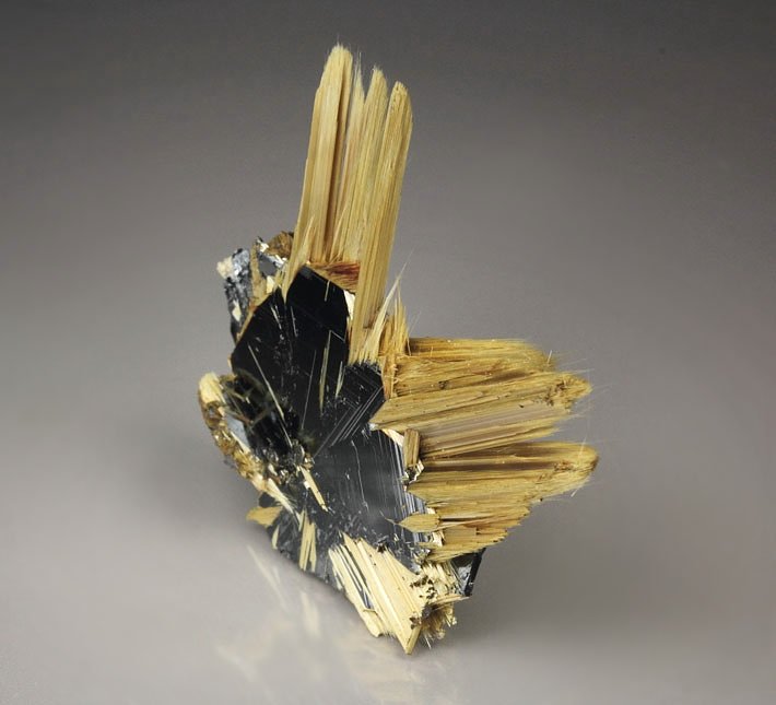 RUTILE, HEMATITE