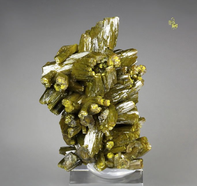 PYROMORPHITE bi-color, GOETHITE