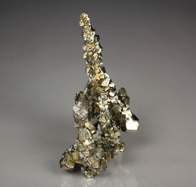 PYRITE stalactite