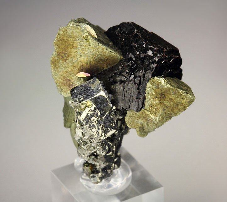 CHALCOPYRITE, SPHALERITE, PYRITE