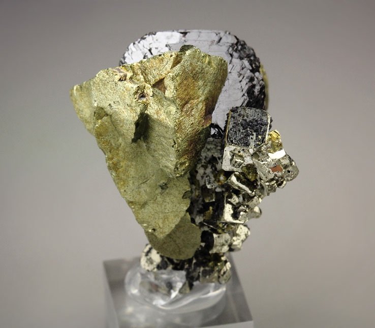 CHALCOPYRITE, SPHALERITE, PYRITE