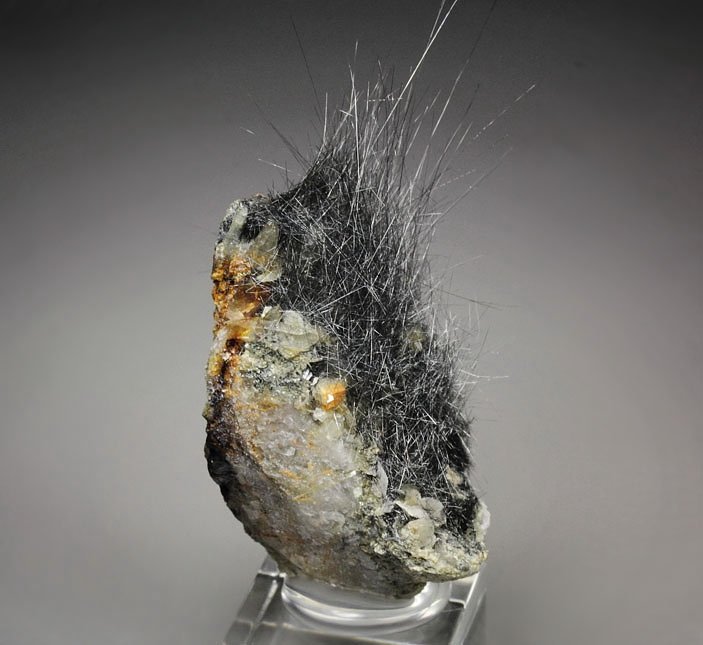 BOULANGERITE, SIDERITE