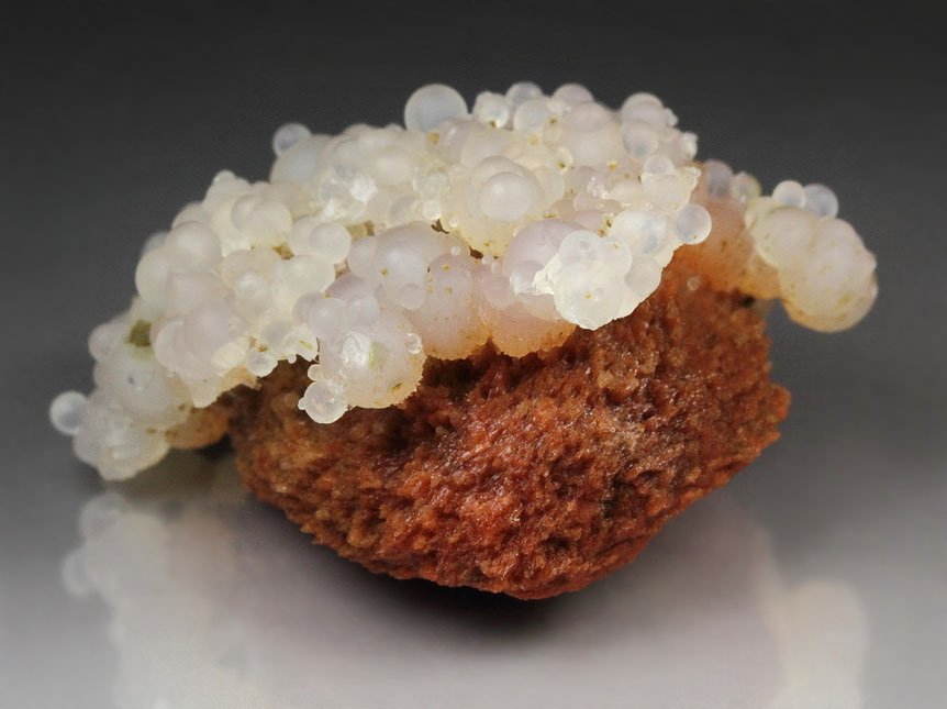 orange SCOLECITE, CHALCEDONY