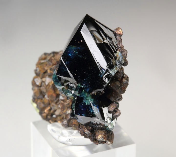 LAZULITE, SIDERITE