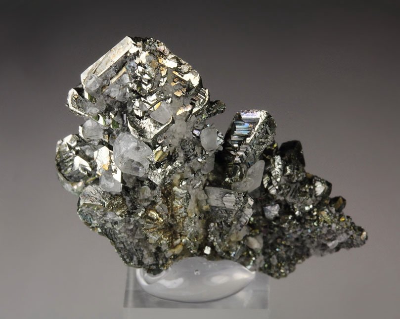 MARCASITE twinned, CALCITE