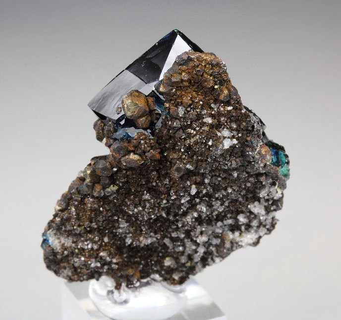 LAZULITE, SIDERITE