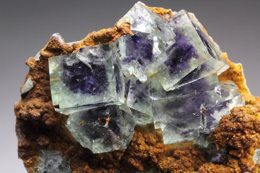 FLUORITE with PHANTOMS