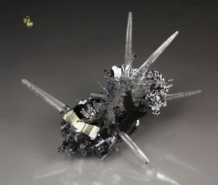 QUARTZ, GALENA, PYRITE