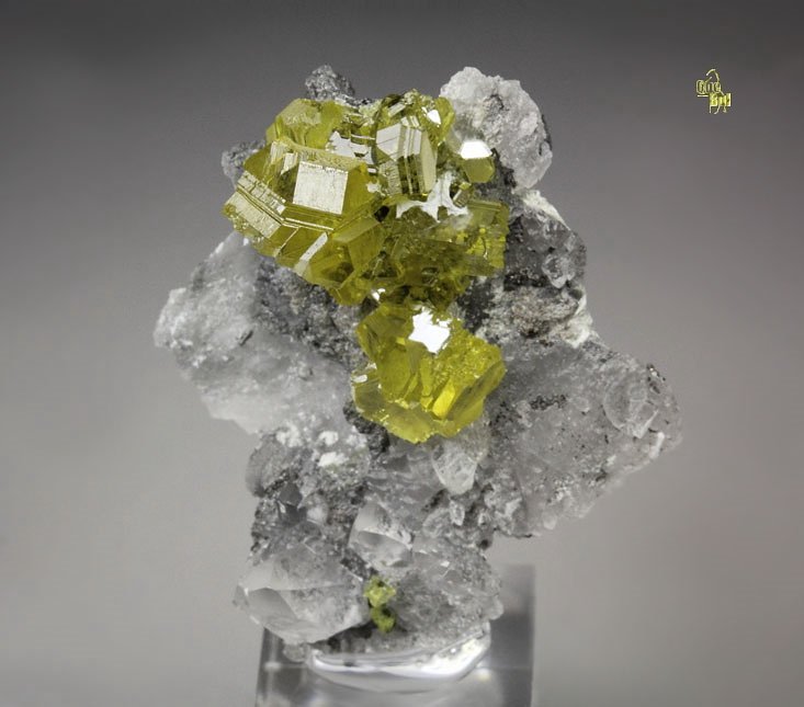 gem SPHALERITE var. CLEIOPHANE twinned