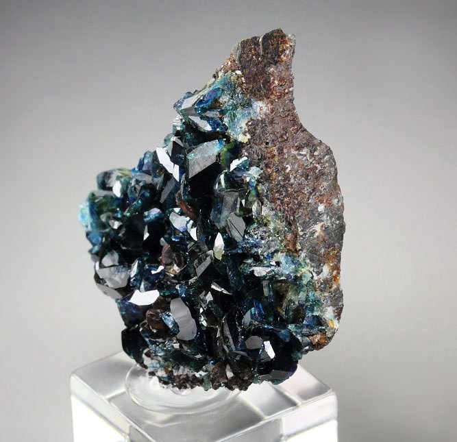 gemmy LAZULITE, SIDERITE