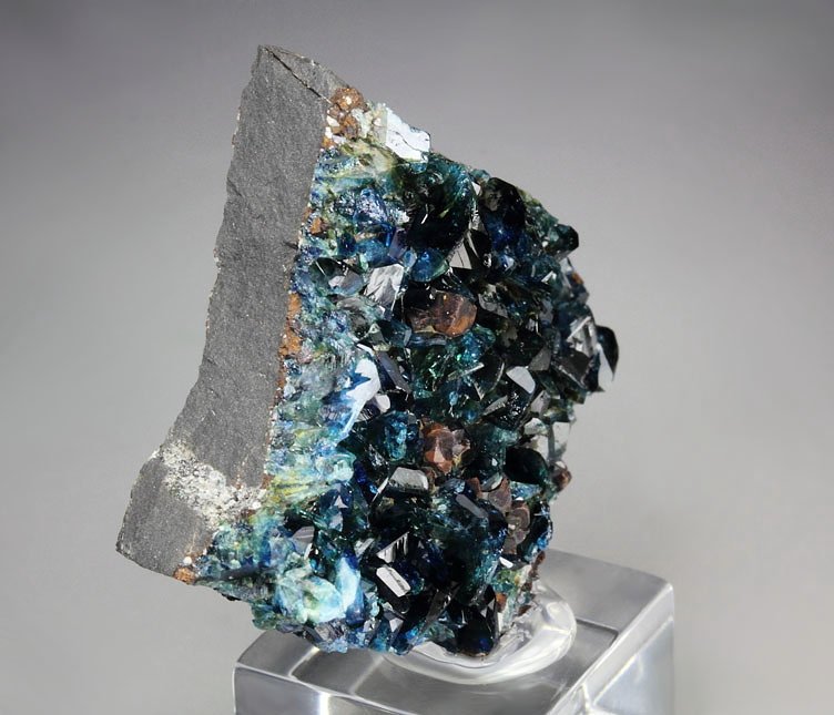 gemmy LAZULITE, SIDERITE