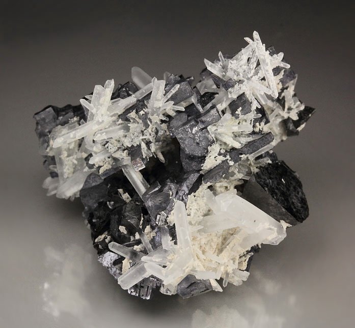 skeletal GALENA, SPHALERITE, QUARTZ