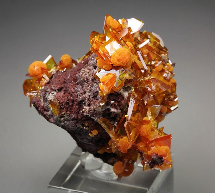 WULFENITE, MIMETITE