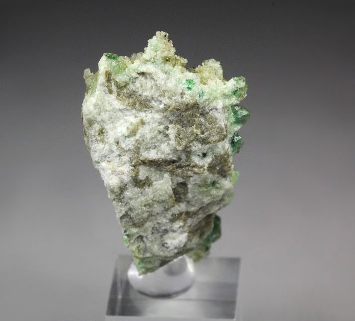 gem GARNET var. GROSSULAR var. CHROMIAN, DIOPSIDE