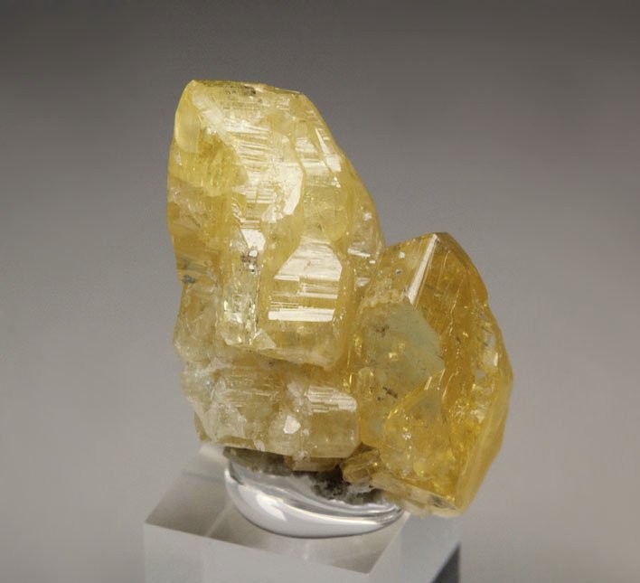 gem CERUSSITE var. CHROME-CERUSSITE