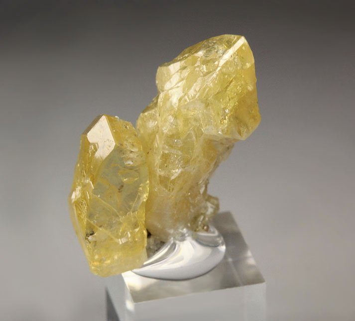 gem CERUSSITE var. CHROME-CERUSSITE