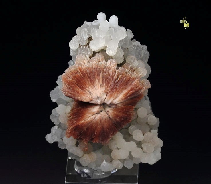 SCOLECITE, CHALCEDONY