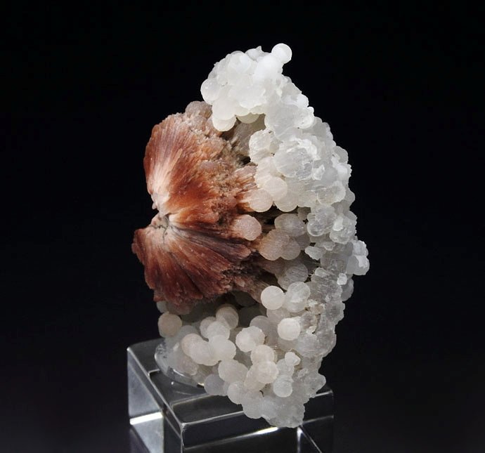 SCOLECITE, CHALCEDONY