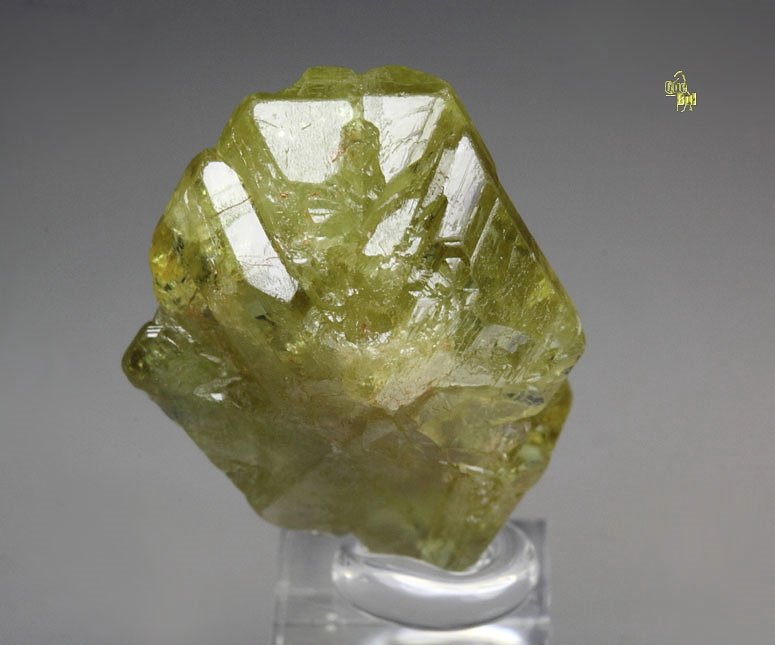 gemmy CHRYSOBERYL twinned