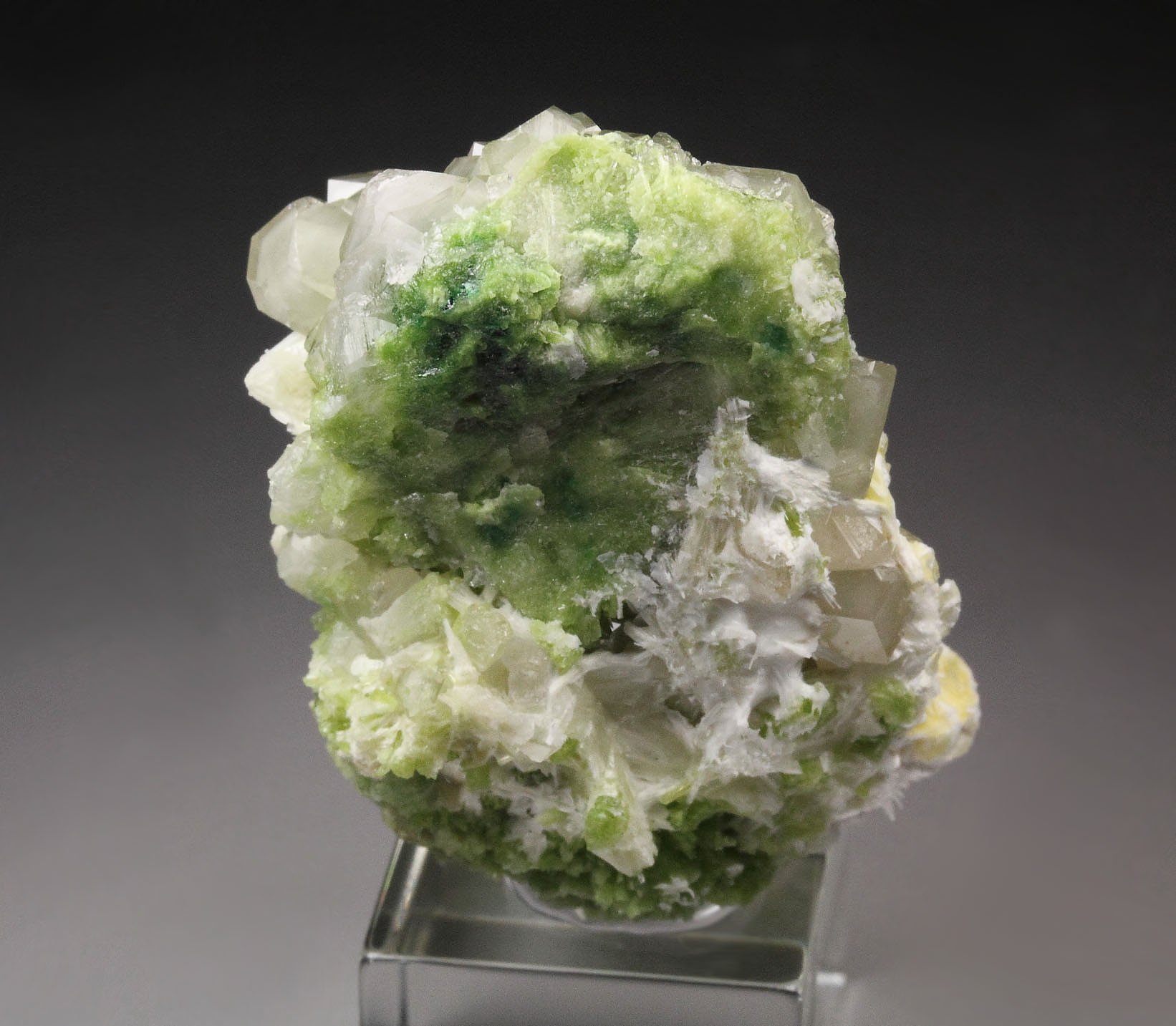 gem colorless GARNET var. GROSSULAR, PECTOLITE, DIOPSIDE