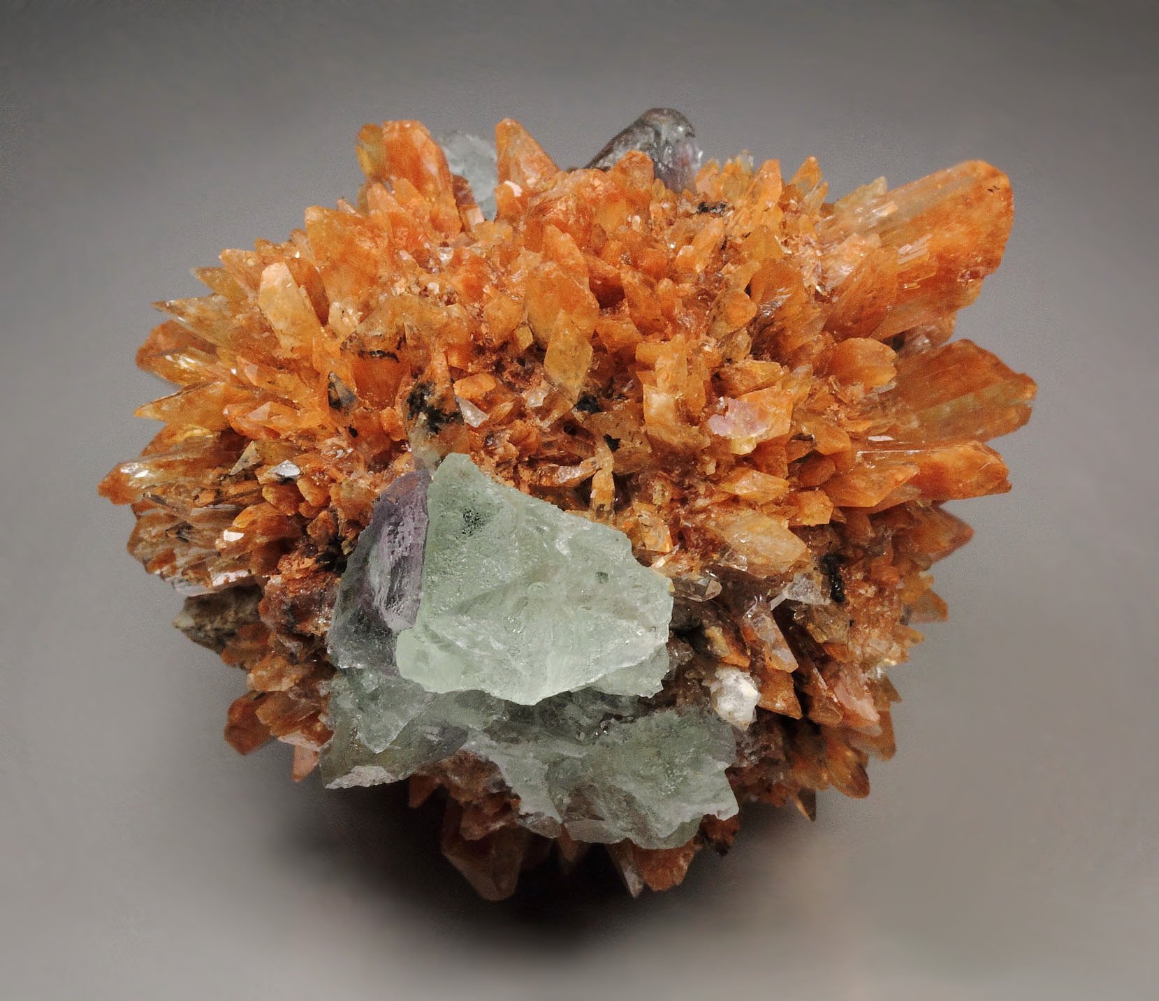 CREEDITE, FLUORITE