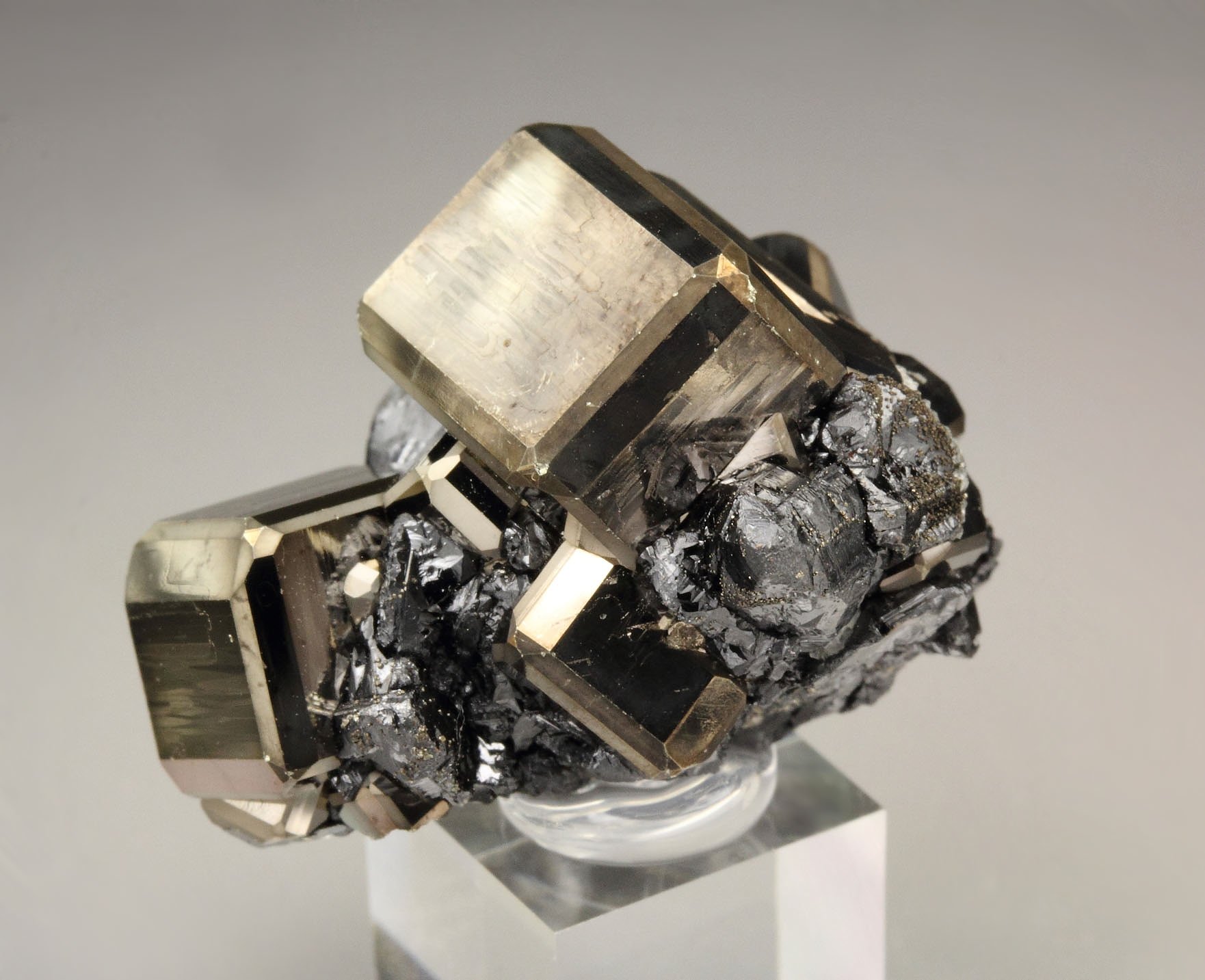 PYRITE, SPHALERITE