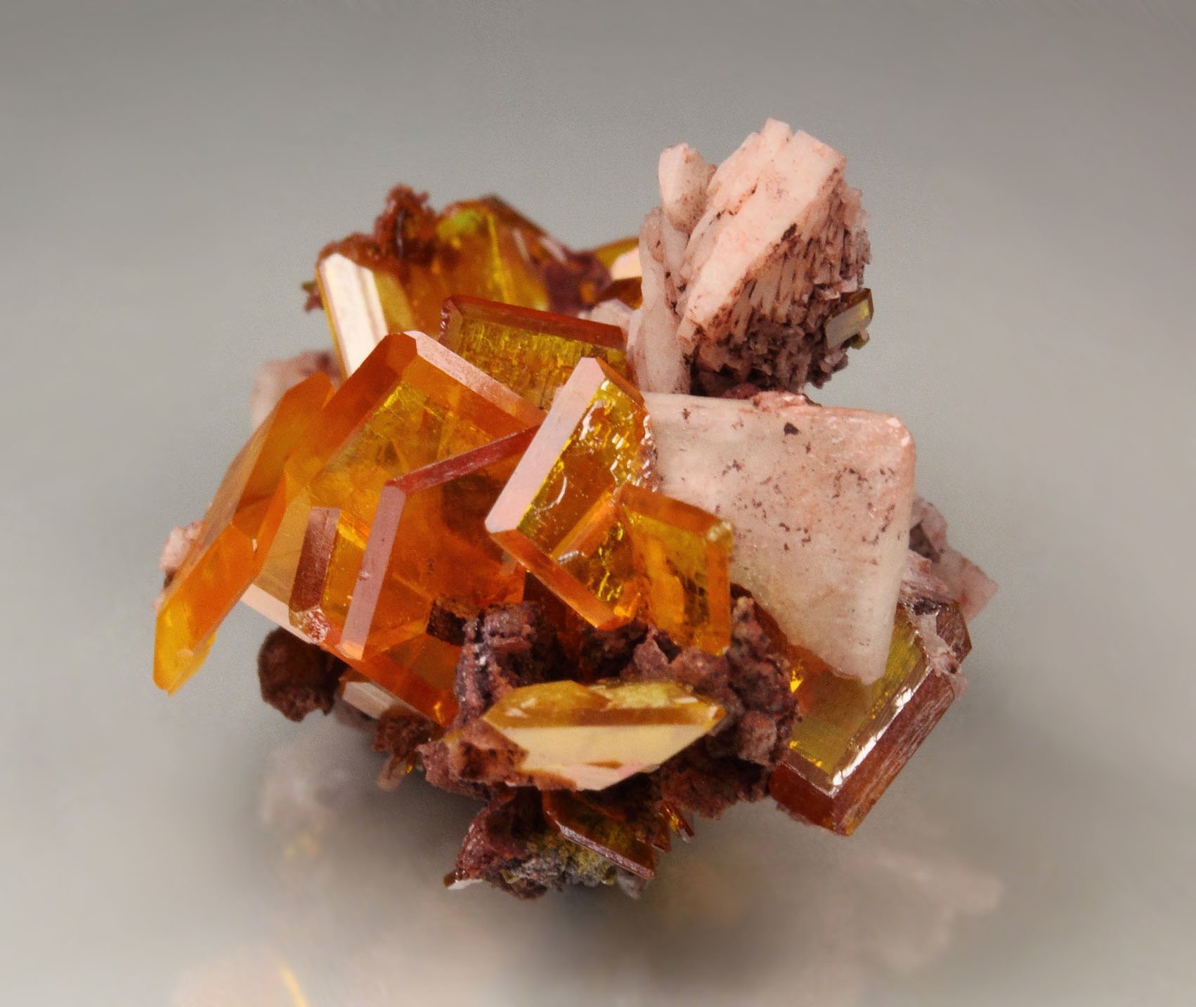 WULFENITE, BARYTE