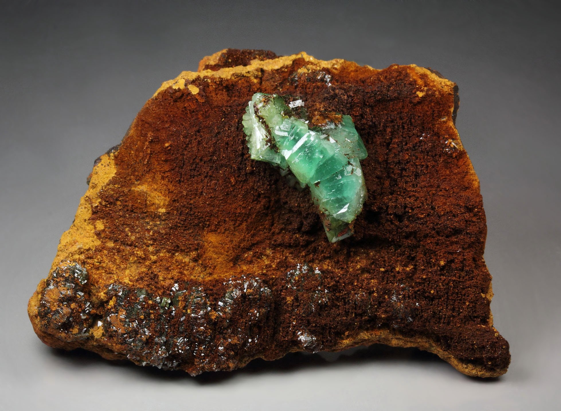 ADAMITE var. CUPRIAN ADAMITE