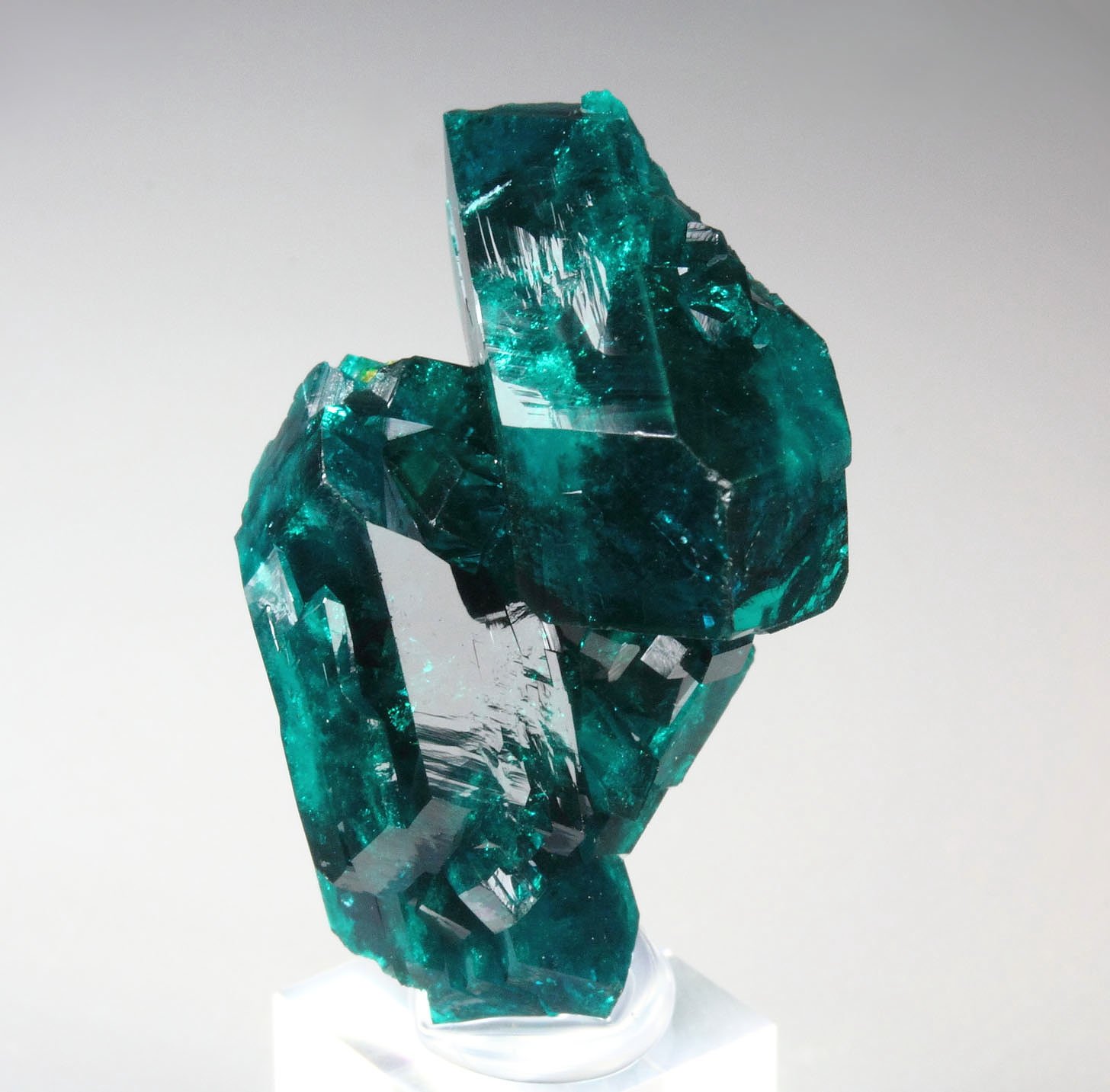 gem DIOPTASE bi-terminated