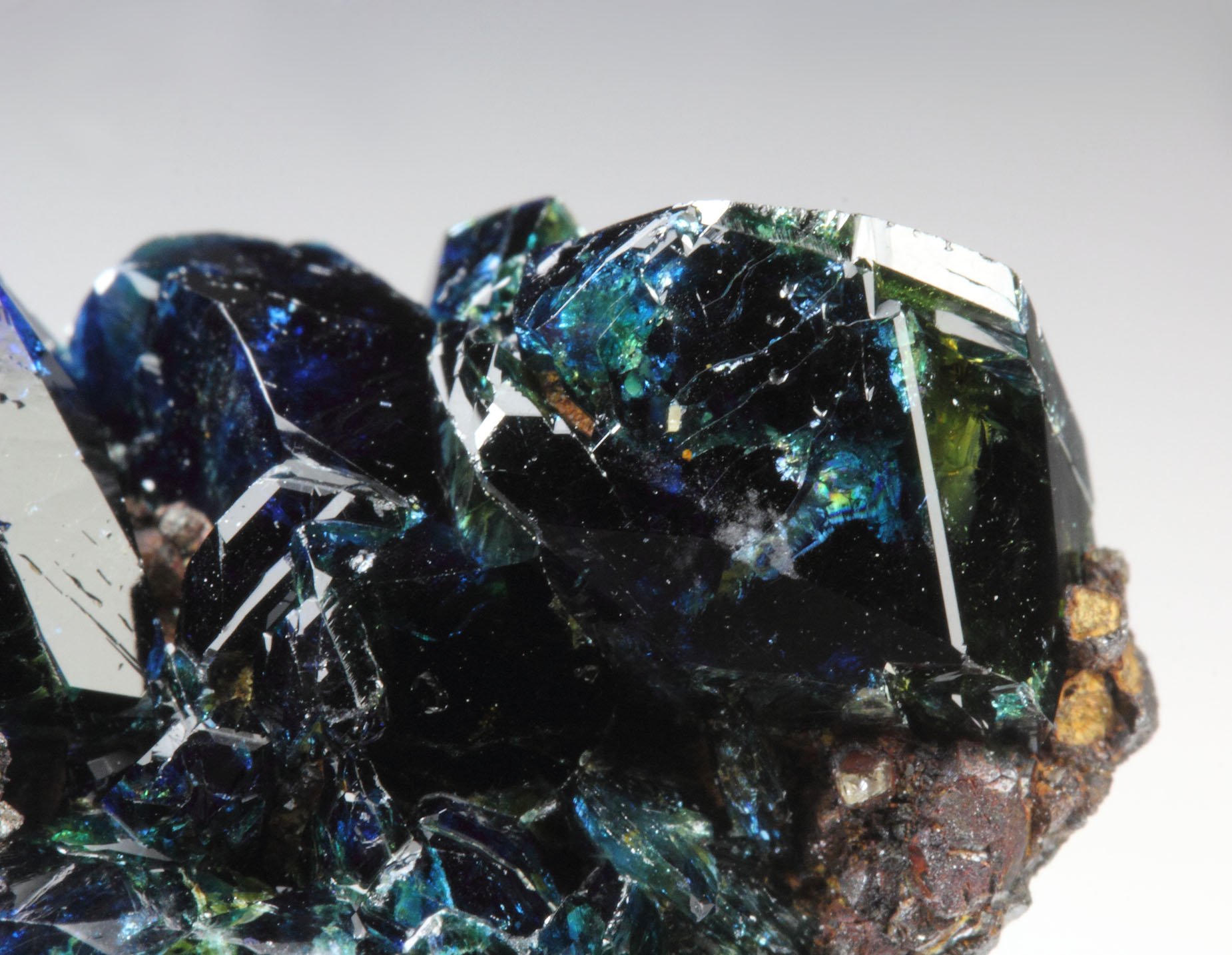 gemmy LAZULITE, SIDERITE