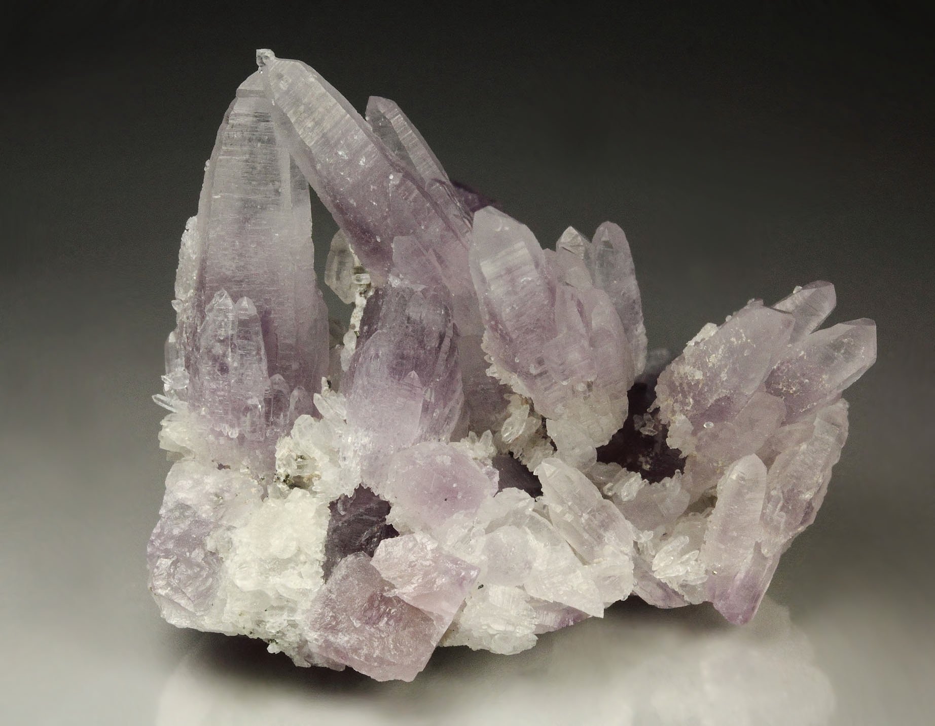 QUARTZ var. AMETHYST scepter