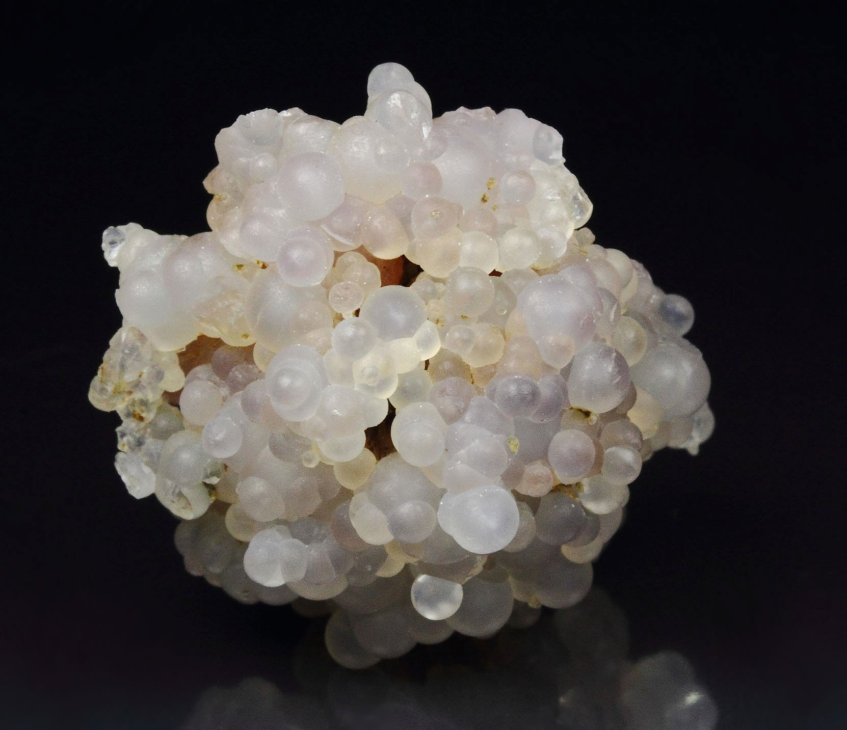 orange SCOLECITE, CHALCEDONY