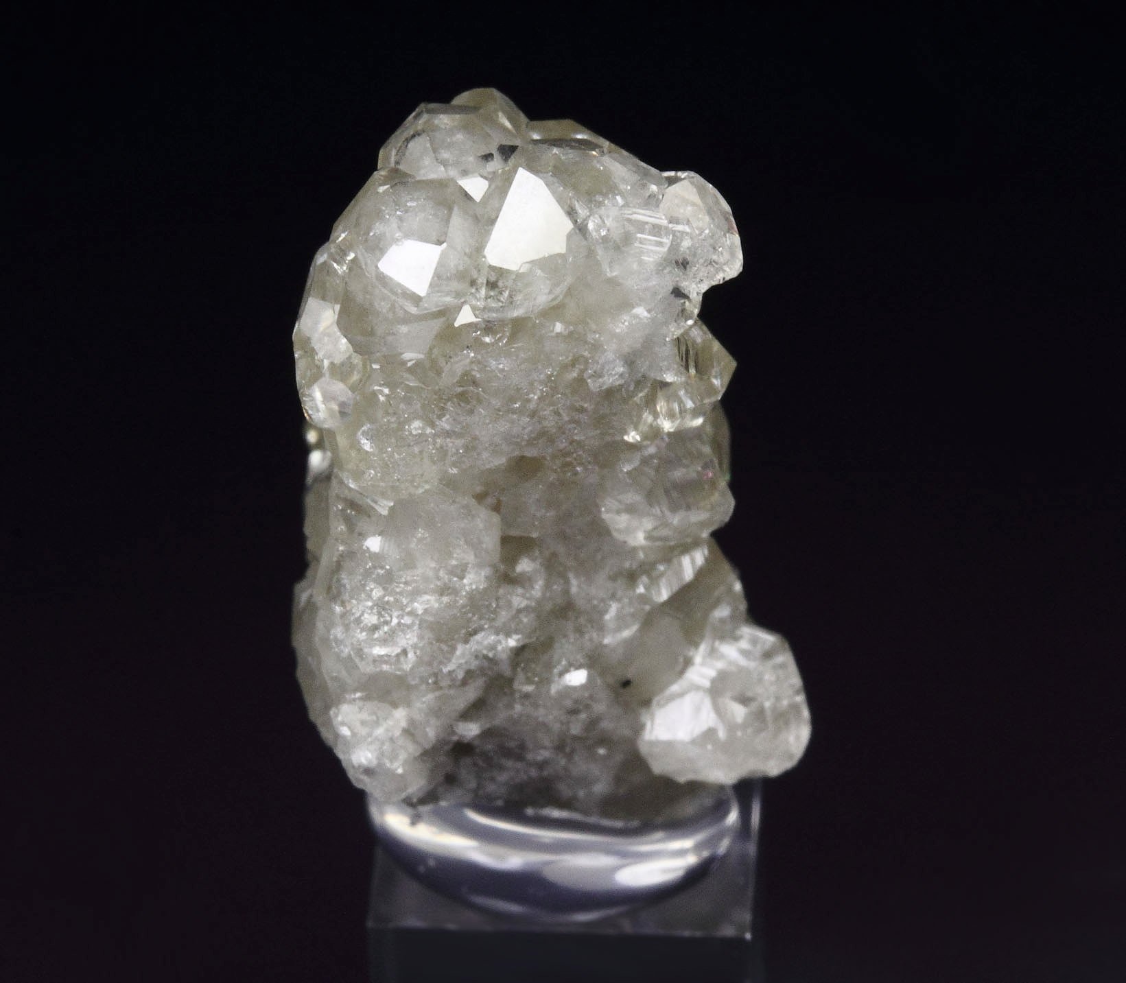 colorless gem GARNET var. GROSSULAR