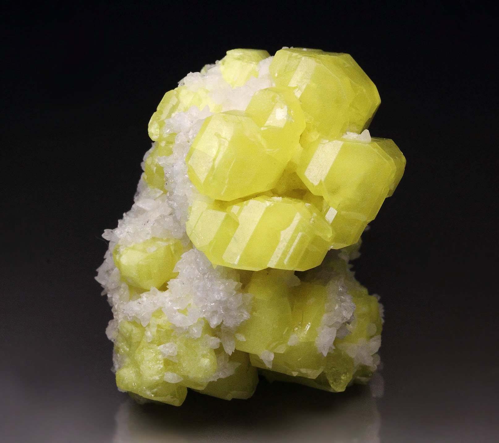 SULPHUR, ARAGONITE