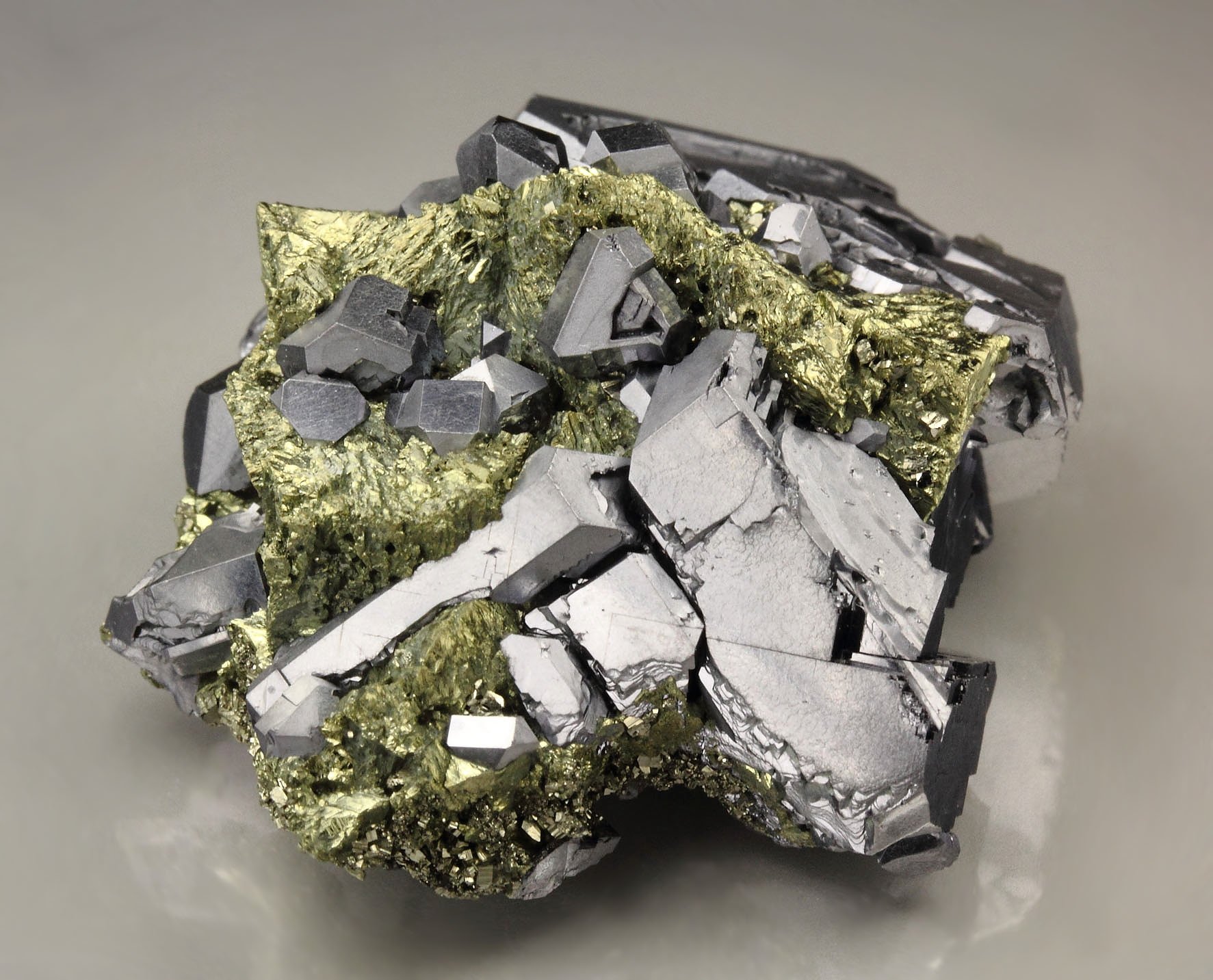 GALENA, CHALCOPYRITE, PYRITE