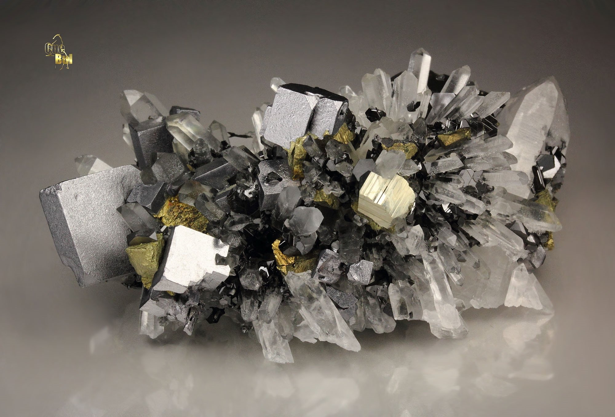 GALENA, CHALCOPYRITE, SPHALERITE, PYRITE, QUARTZ