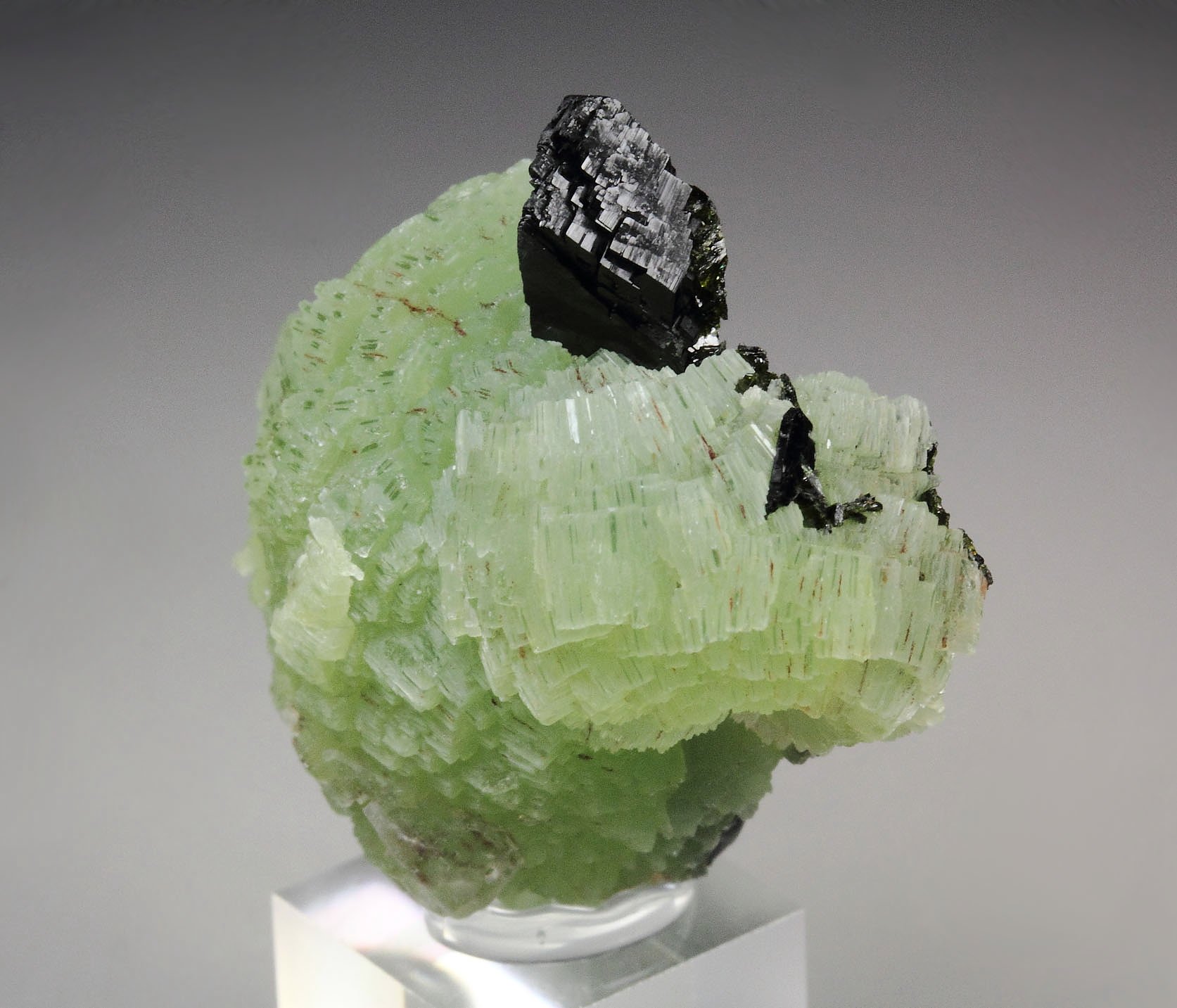 BABINGTONITE, PREHNITE 