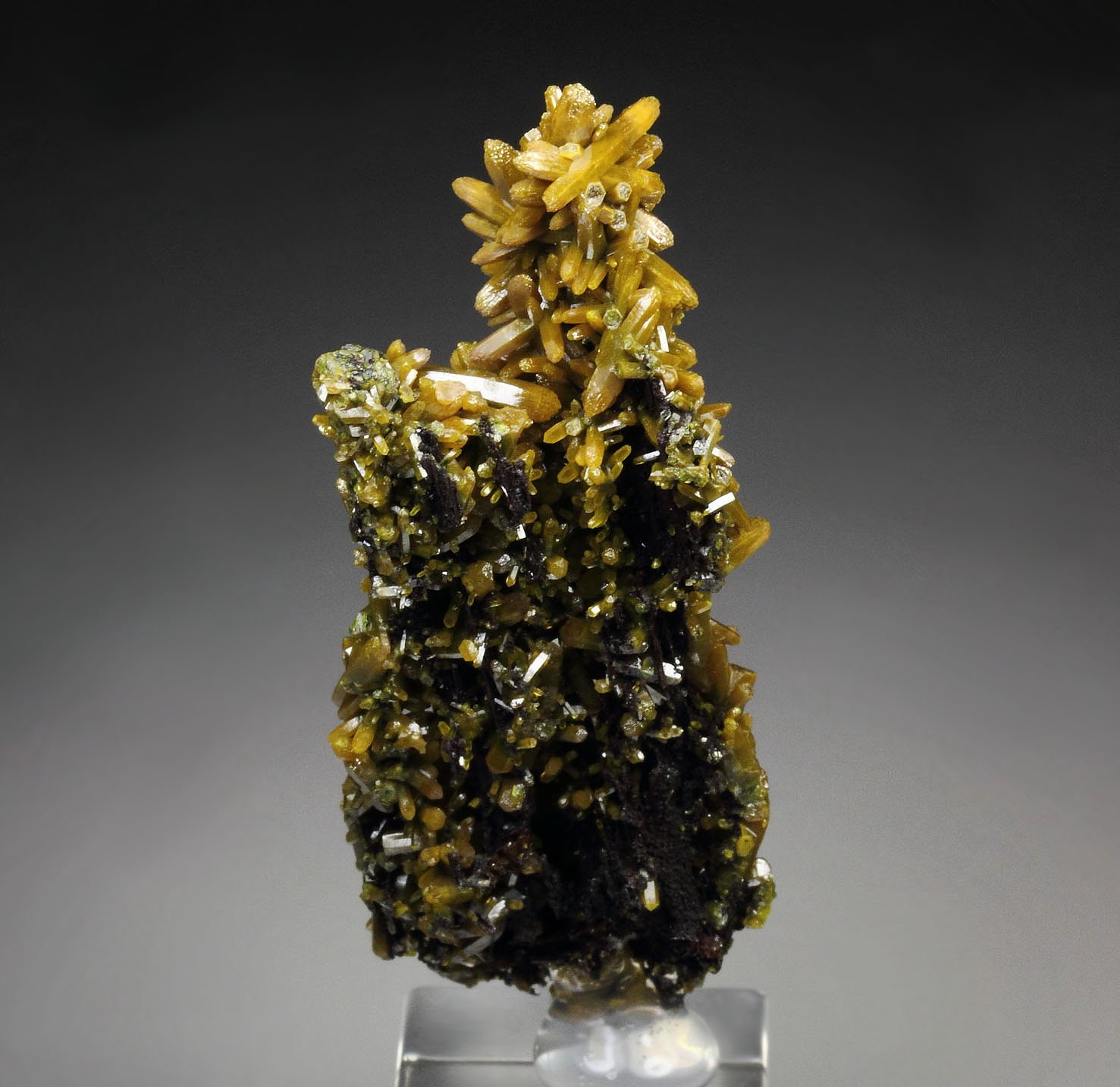 PYROMORPHITE, GOETHITE