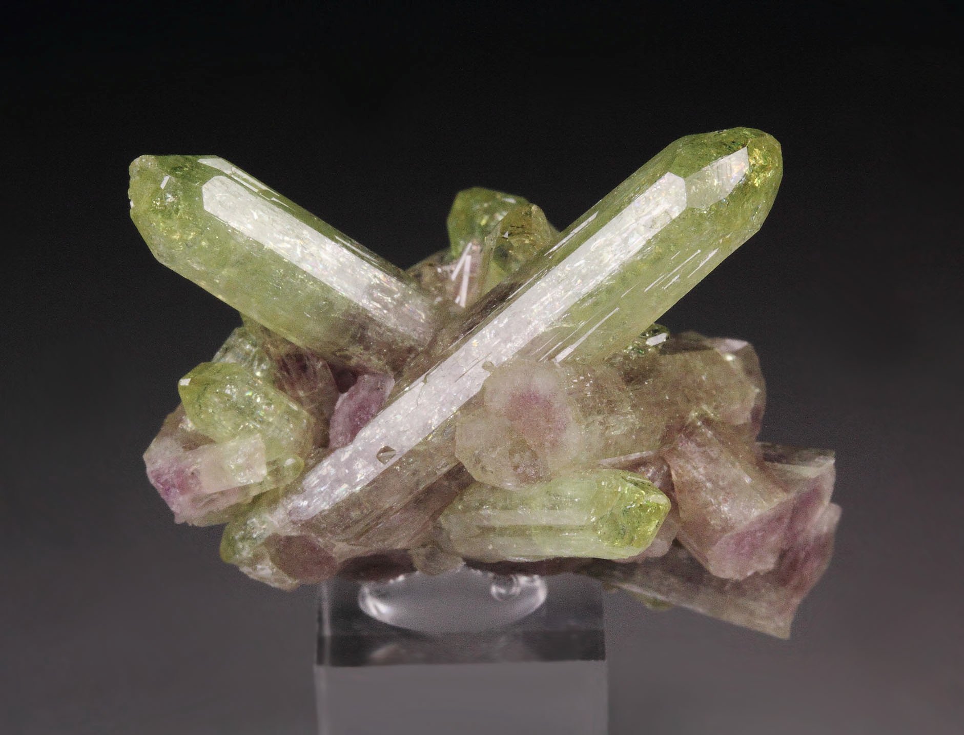 gem VESUVIANITE bi-color