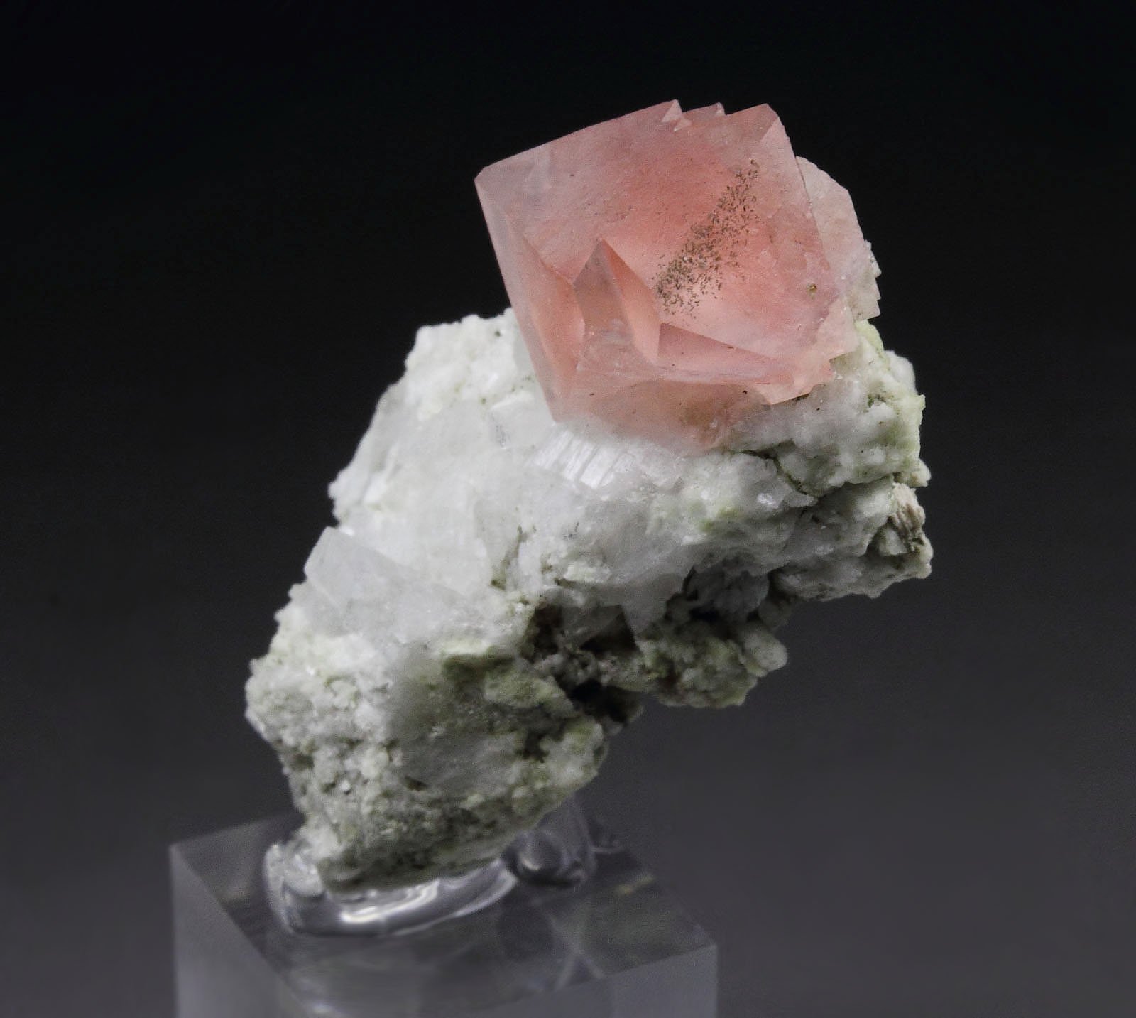 new find - pink FLUORITE