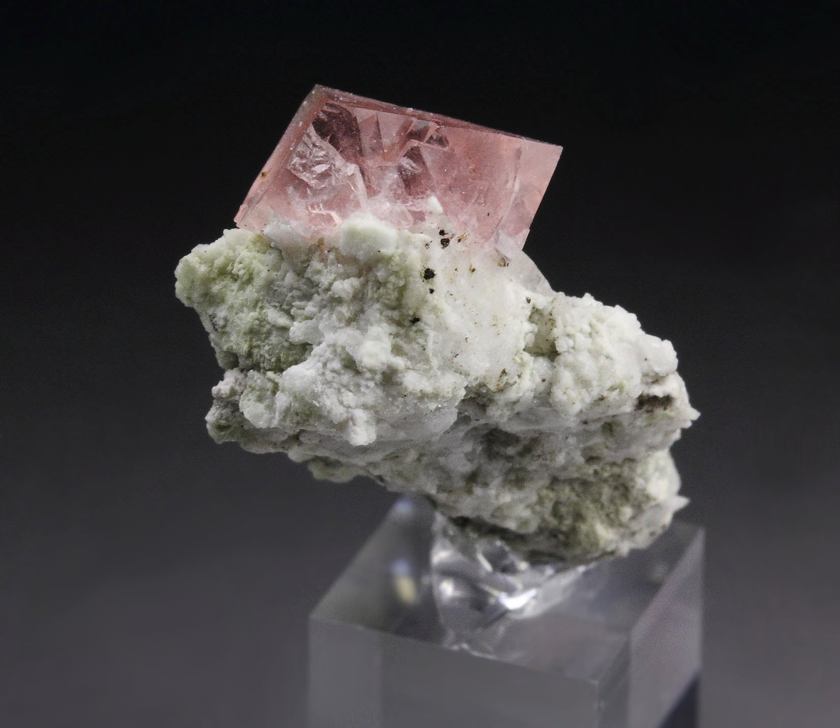 new find - pink FLUORITE