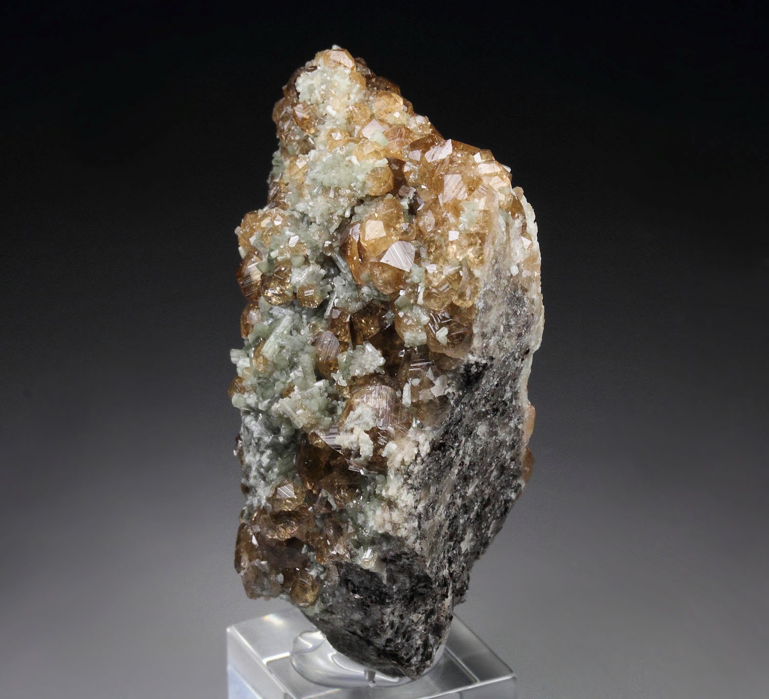 gem GARNET var. GROSSULAR, DIOPSIDE